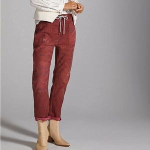 ANTHROPOLOGIE Pilcro The Trailblazer Patchwork Pant